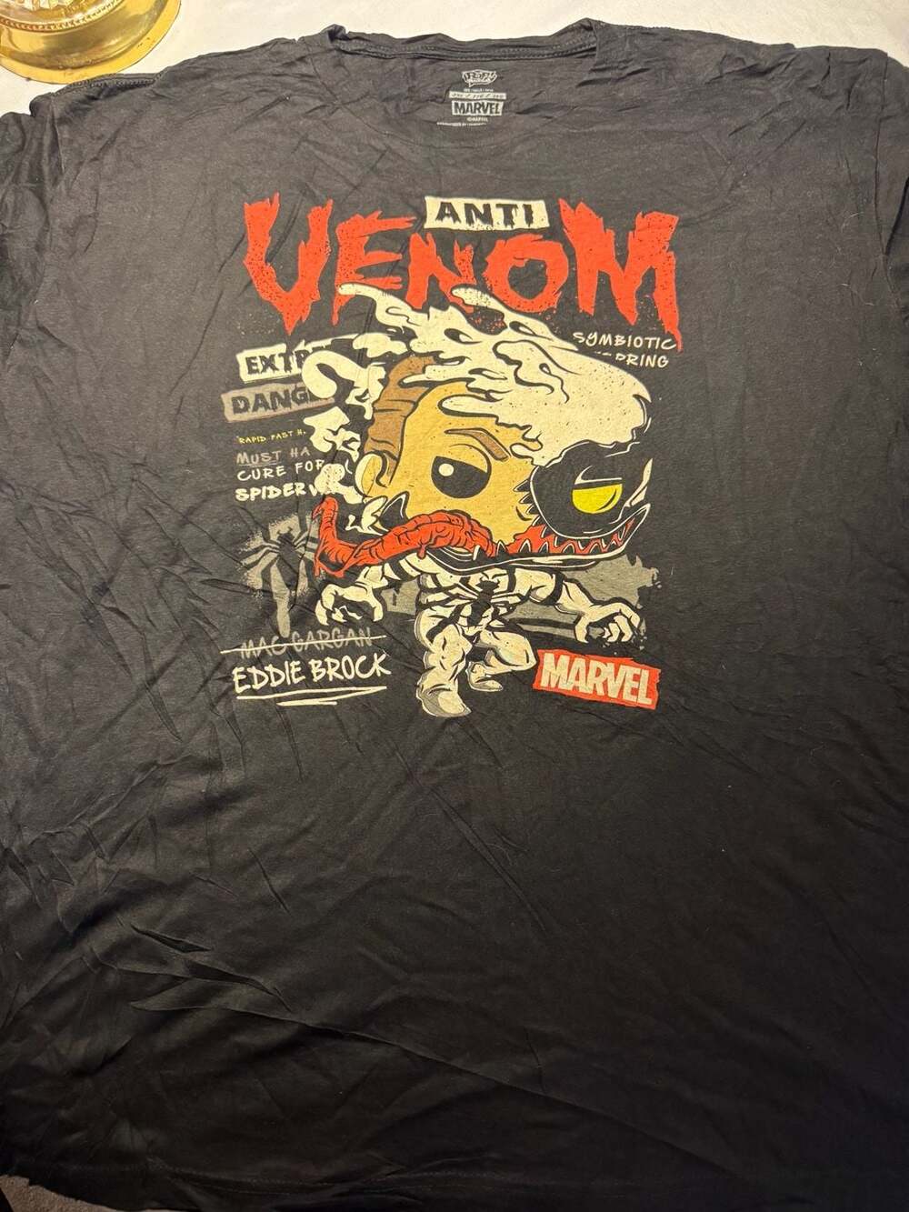 Funko Pop - Marvel - Anti Venom black short sleeve...
